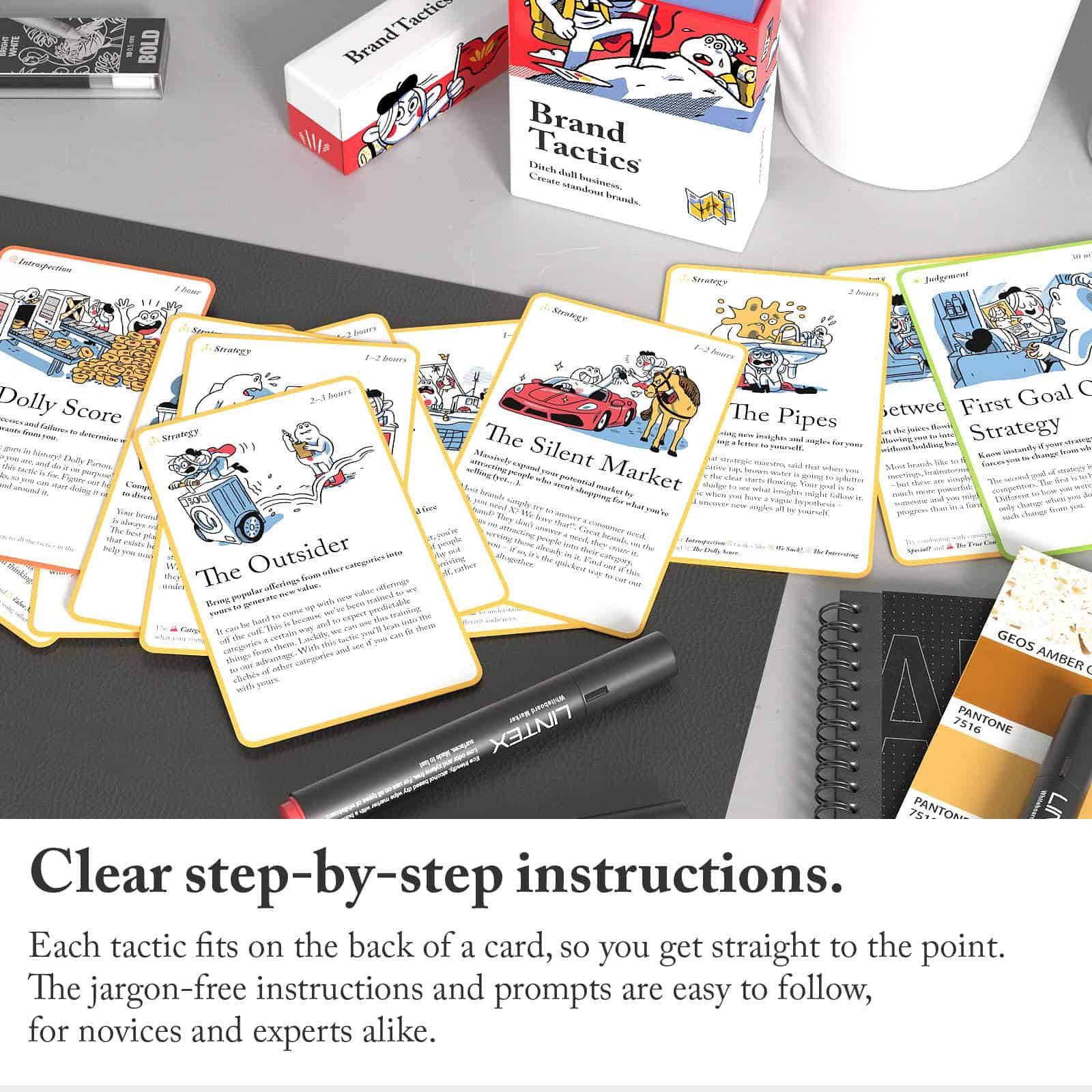 Baraja de Cartas Pip Decks Brand Tactics, Herramienta de - Imagen 7