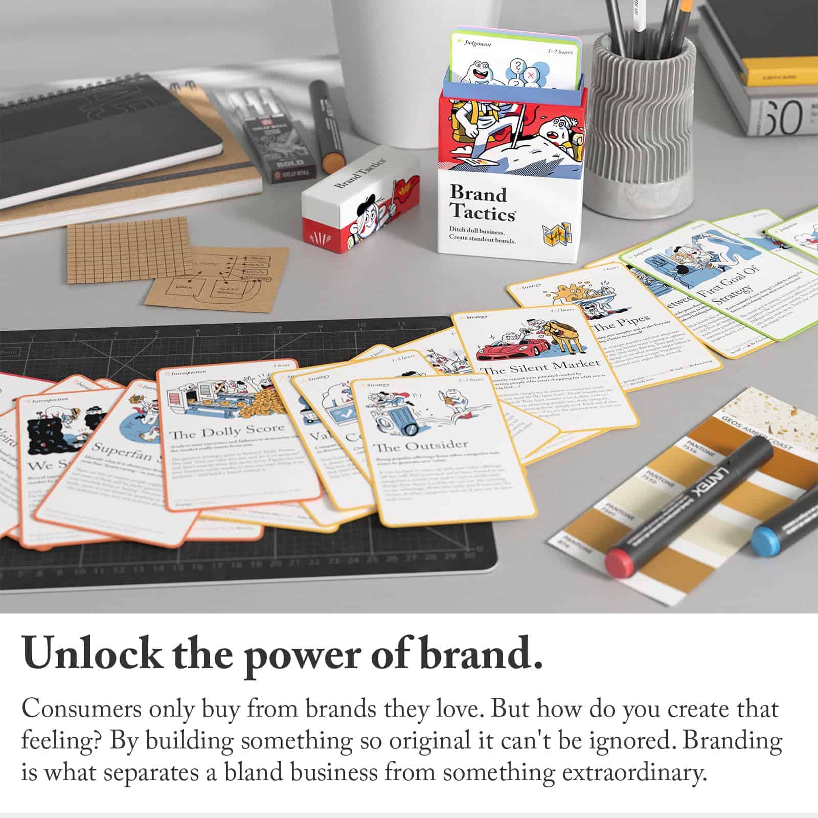 Baraja de Cartas Pip Decks Brand Tactics, Herramienta de - Imagen 5