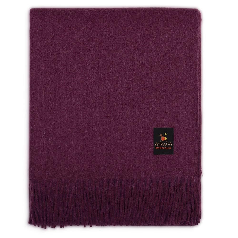 Manta de Lana de Alpaca Superfina - Manta de Lana de Alpaca - Imagen 3