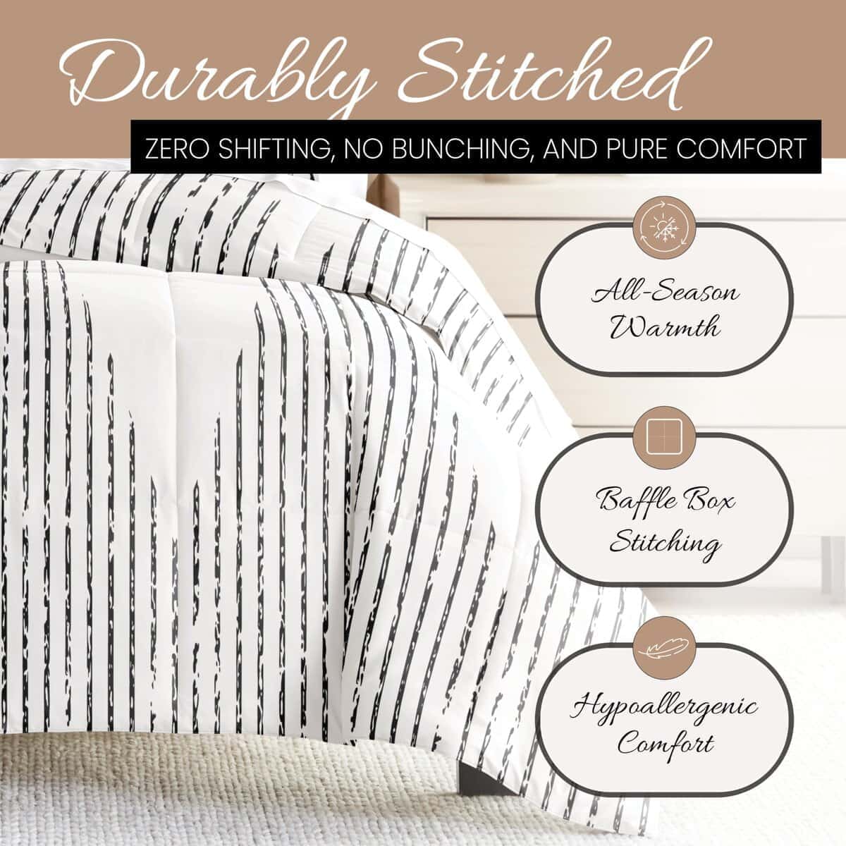 Juego de Edredón King de Linen Market (3 Piezas) - Lleva el - Imagen 4