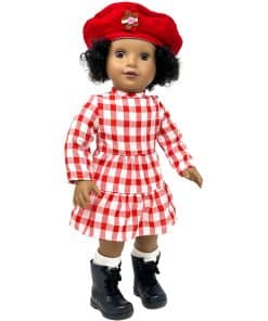 Muñecas de 18 pulgadas con cabello suave y -Blanco