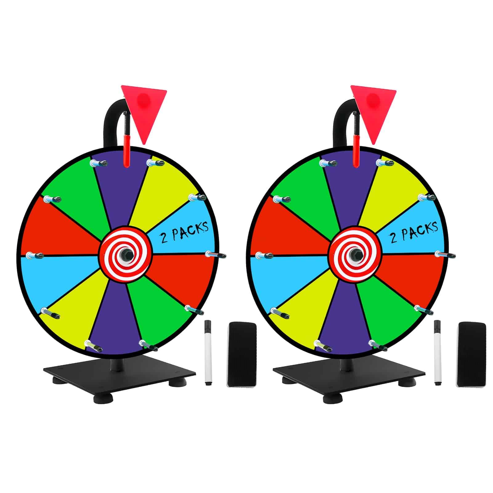 Ruleta de premios WJTQTBT de 12 pulgadas, 10 ranuras de