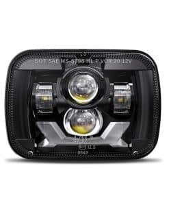 Faros LED HWSTAR H6054 5x7 7x6 compatibles con Jeep