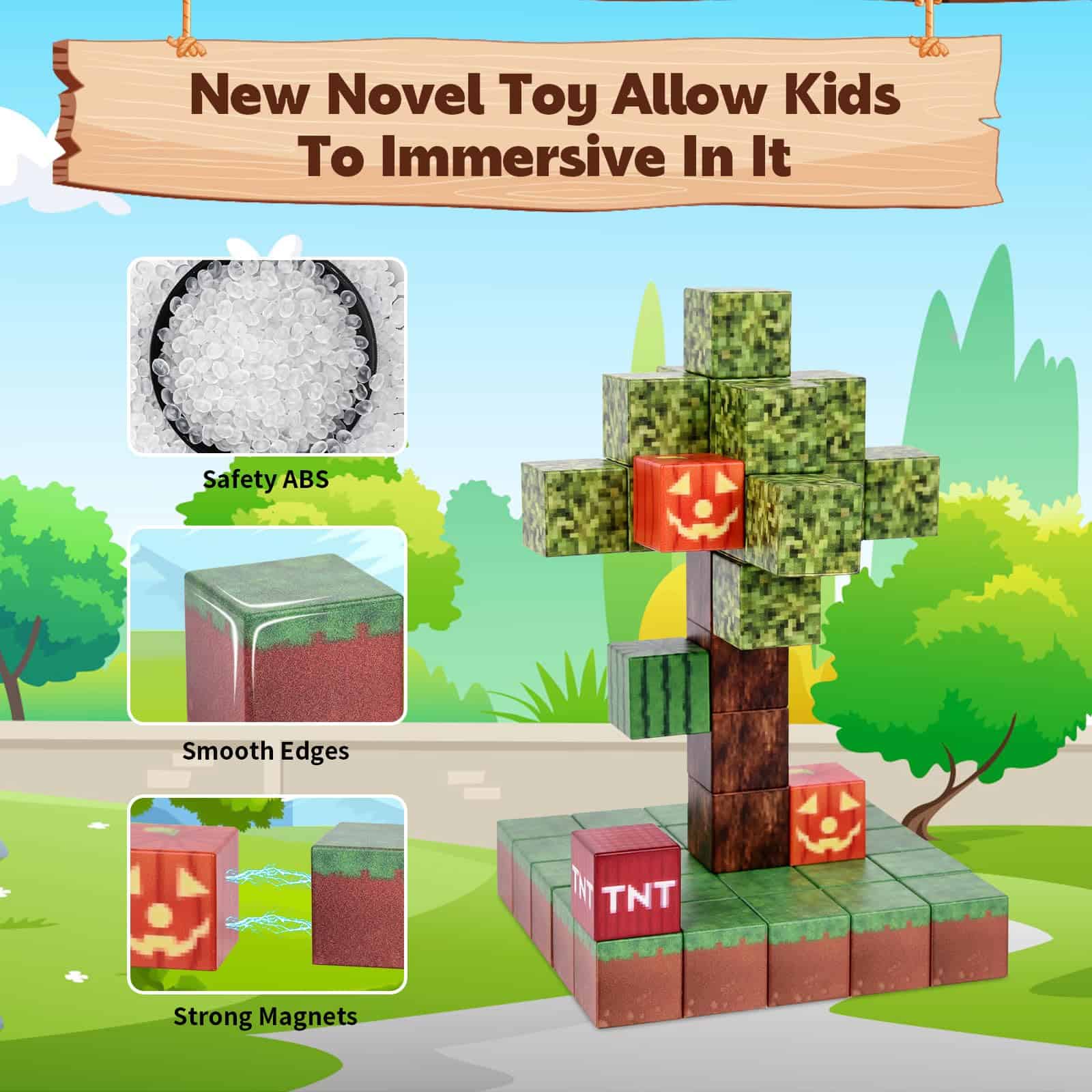 192 PCS Bloques Magnéticos, Juguetes de Construcción - Imagen 4