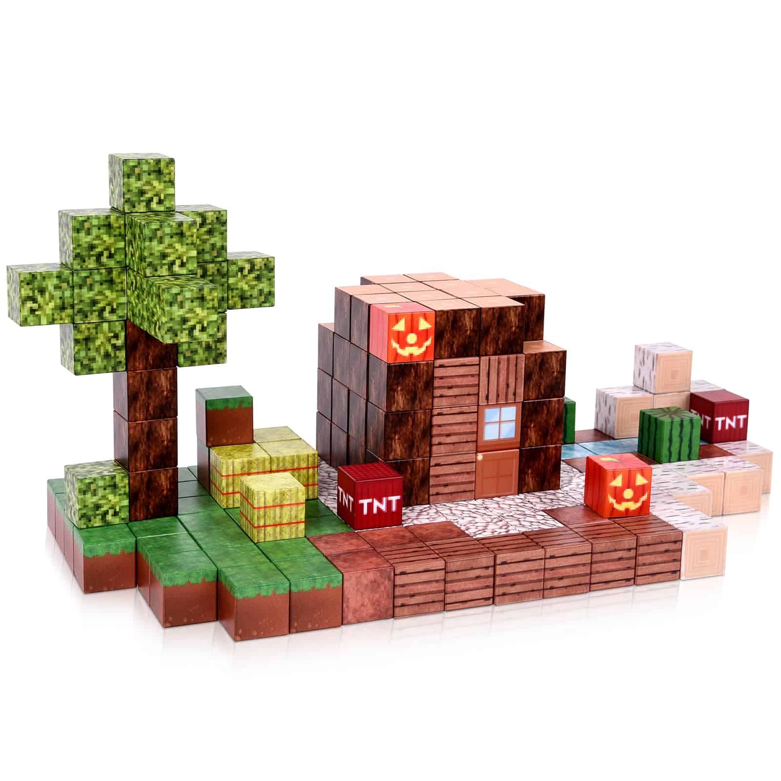 192 PCS Bloques Magnéticos, Juguetes de Construcción