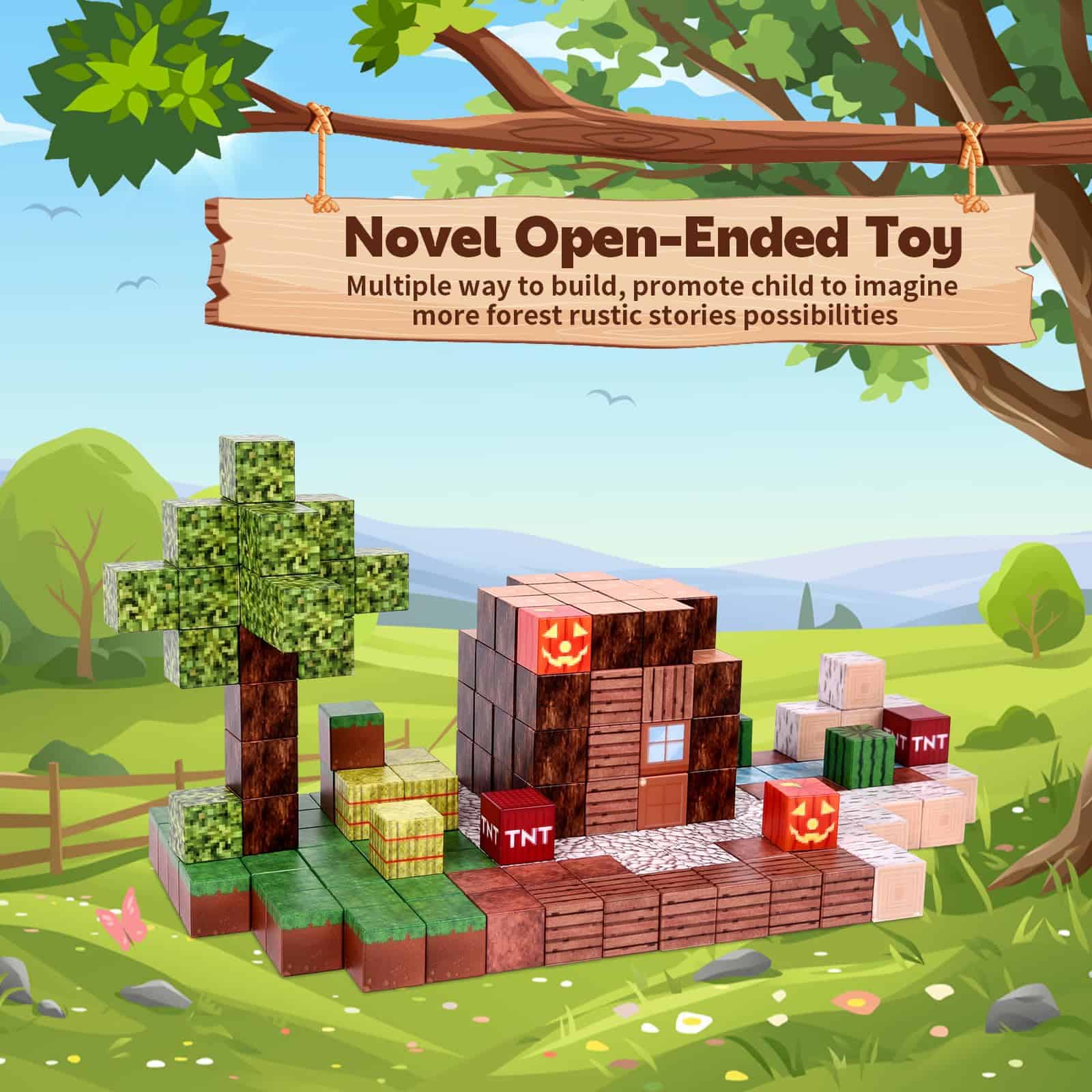 192 PCS Bloques Magnéticos, Juguetes de Construcción - Imagen 9