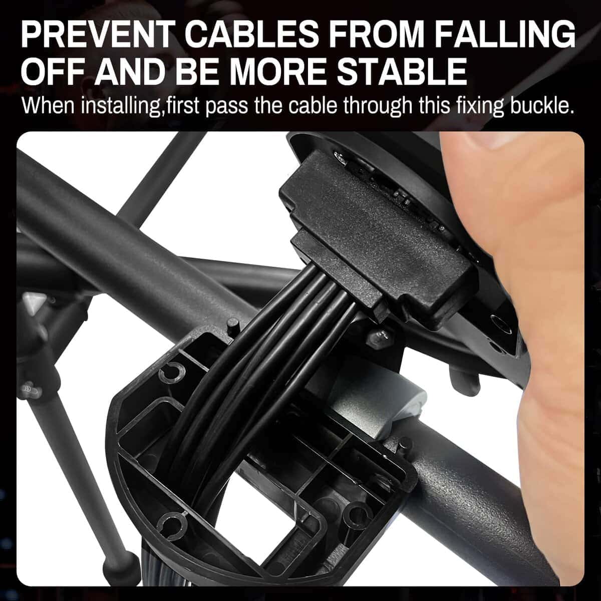 Set de Batería Eléctrica AODSK con 4 Pads de Batería - Imagen 9