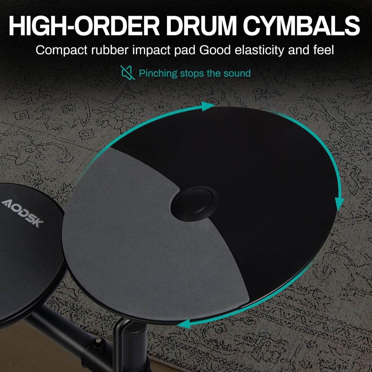 Set de Batería Eléctrica AODSK con 4 Pads de Batería - Imagen 7