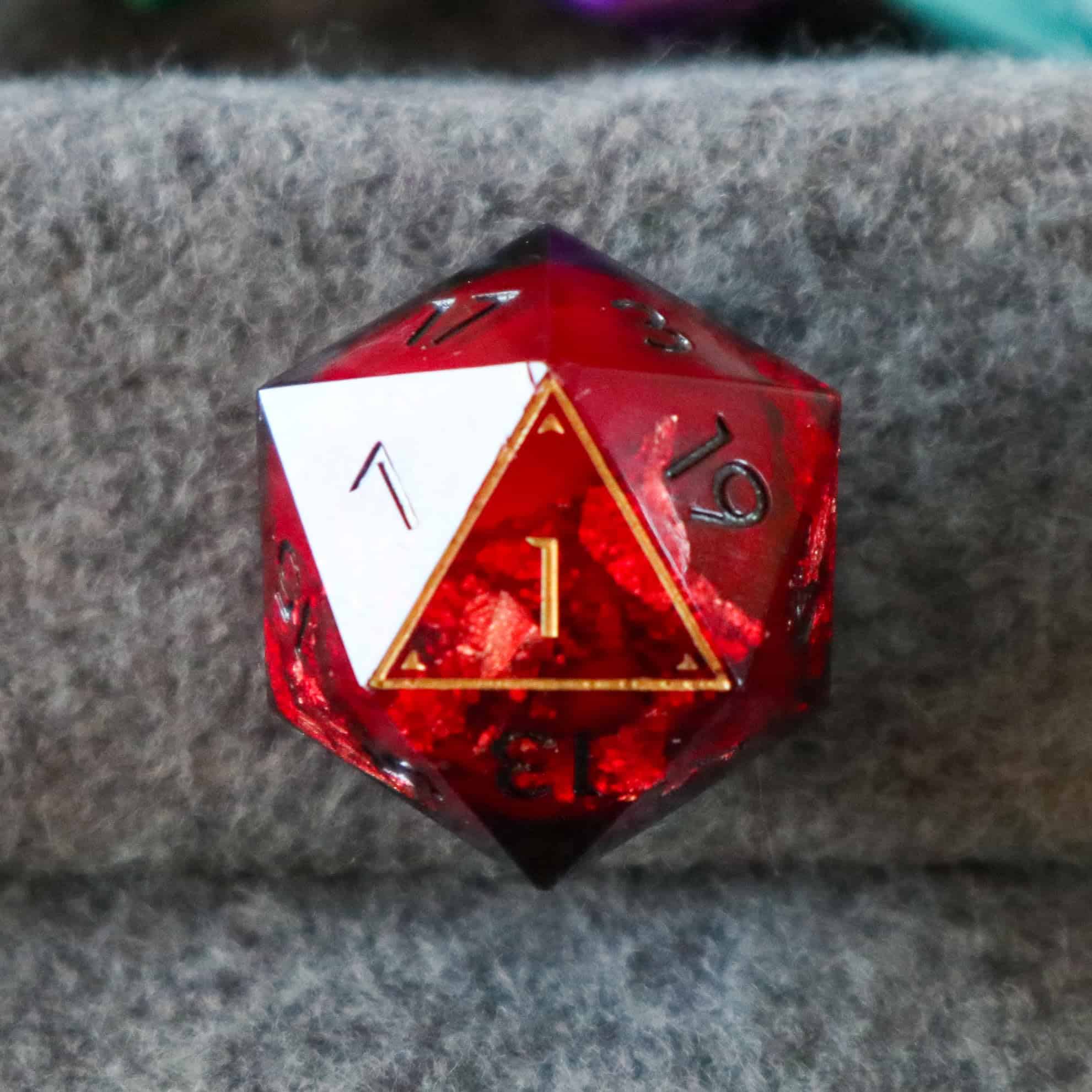 Ascendice - Dados Flotantes para D&D (Bloodlust y Base de - Imagen 4