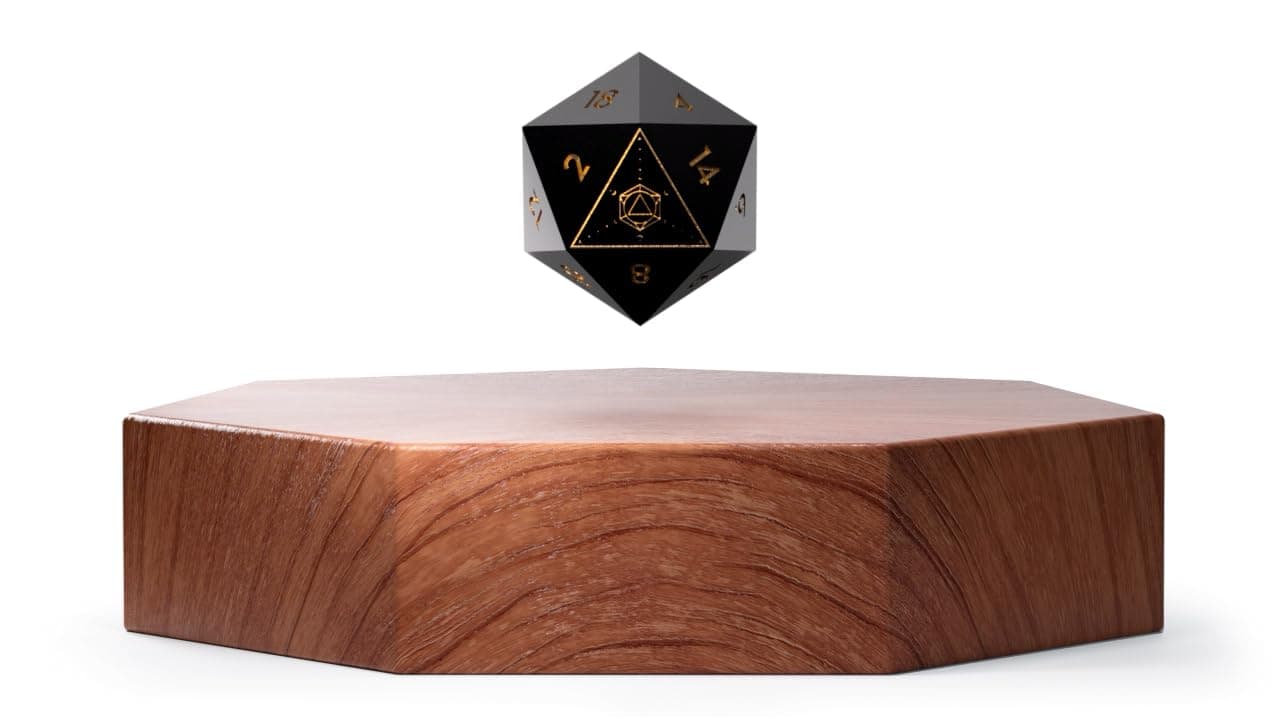 Ascendice - Dado Flotante para D&D (Voidheart & Base de