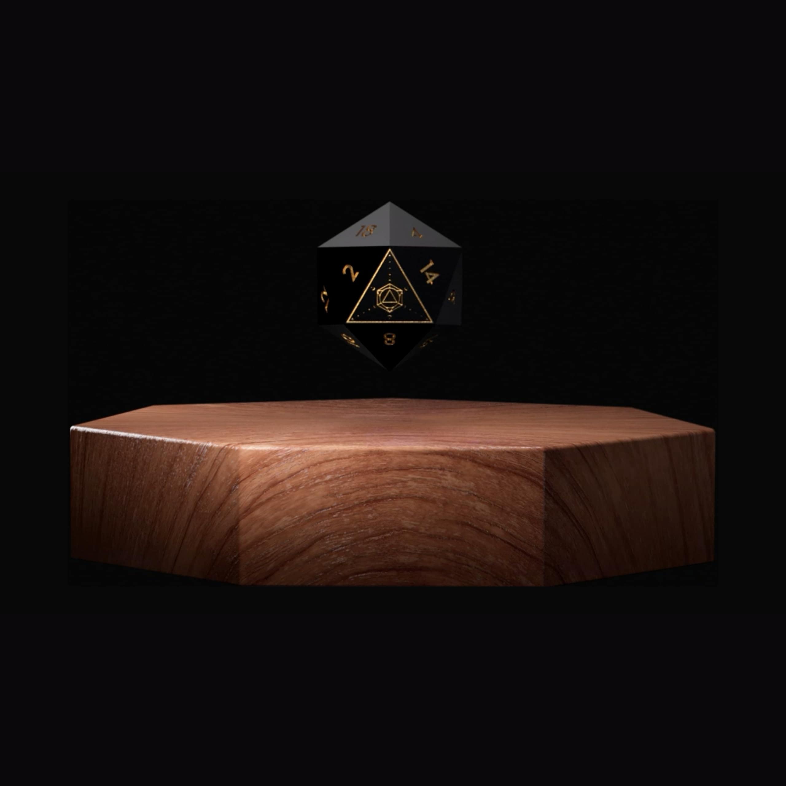 Ascendice - Dado Flotante para D&D (Voidheart & Base de - Imagen 7