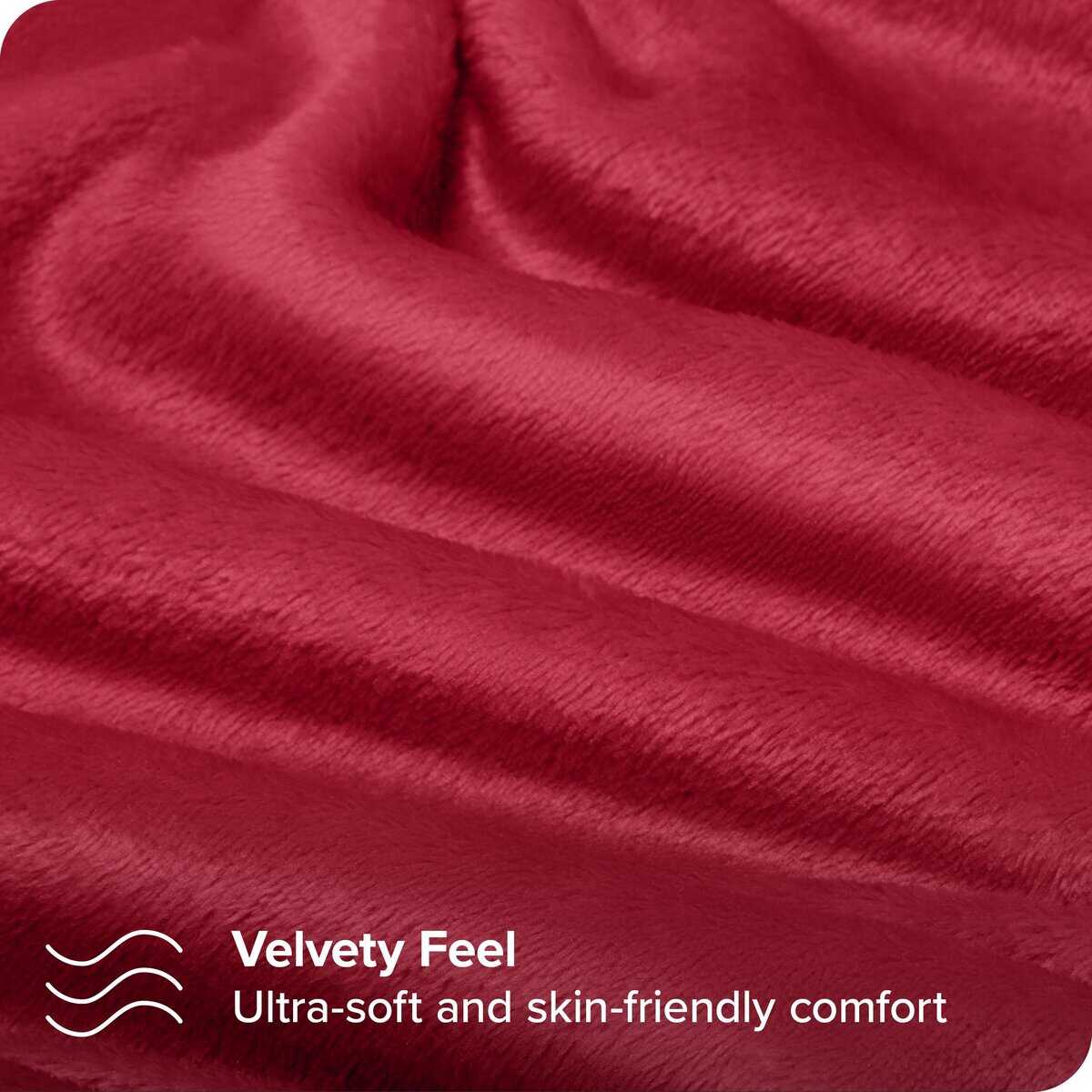 Juego de sábanas de Microplush Fleece de Bare Home, - Imagen 3