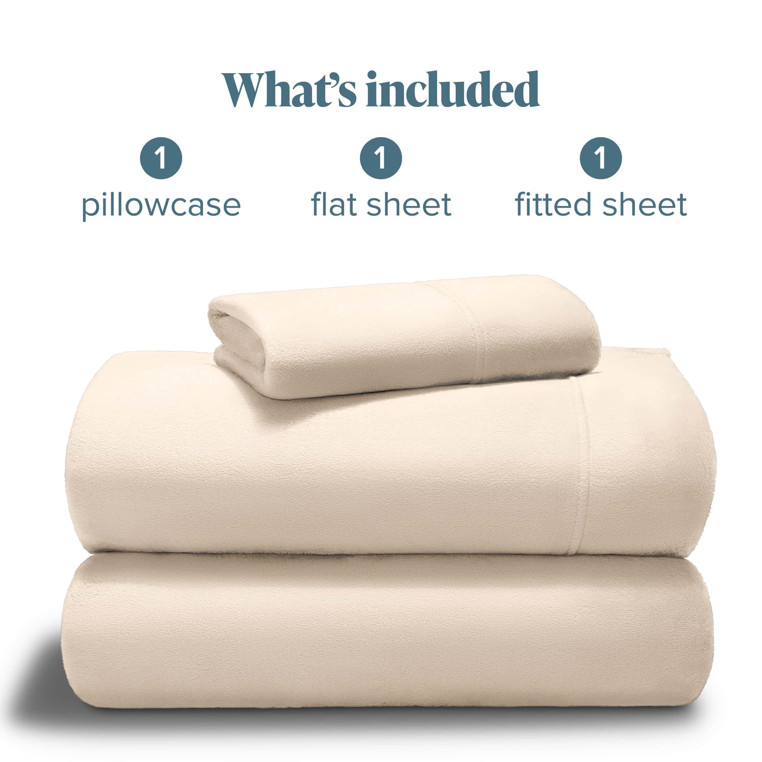 Juego de Sábanas de Microplush Fleece Bare Home, Microplush - Imagen 8