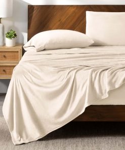 Juego de Sábanas de Microplush Fleece Bare Home, Microplush
