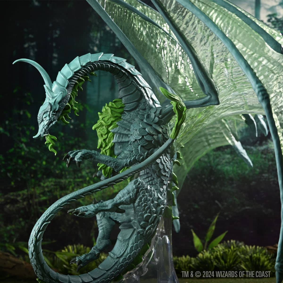 WizKids D&D Icons of The Realms: Dragón adulto de Moonstone - Imagen 7