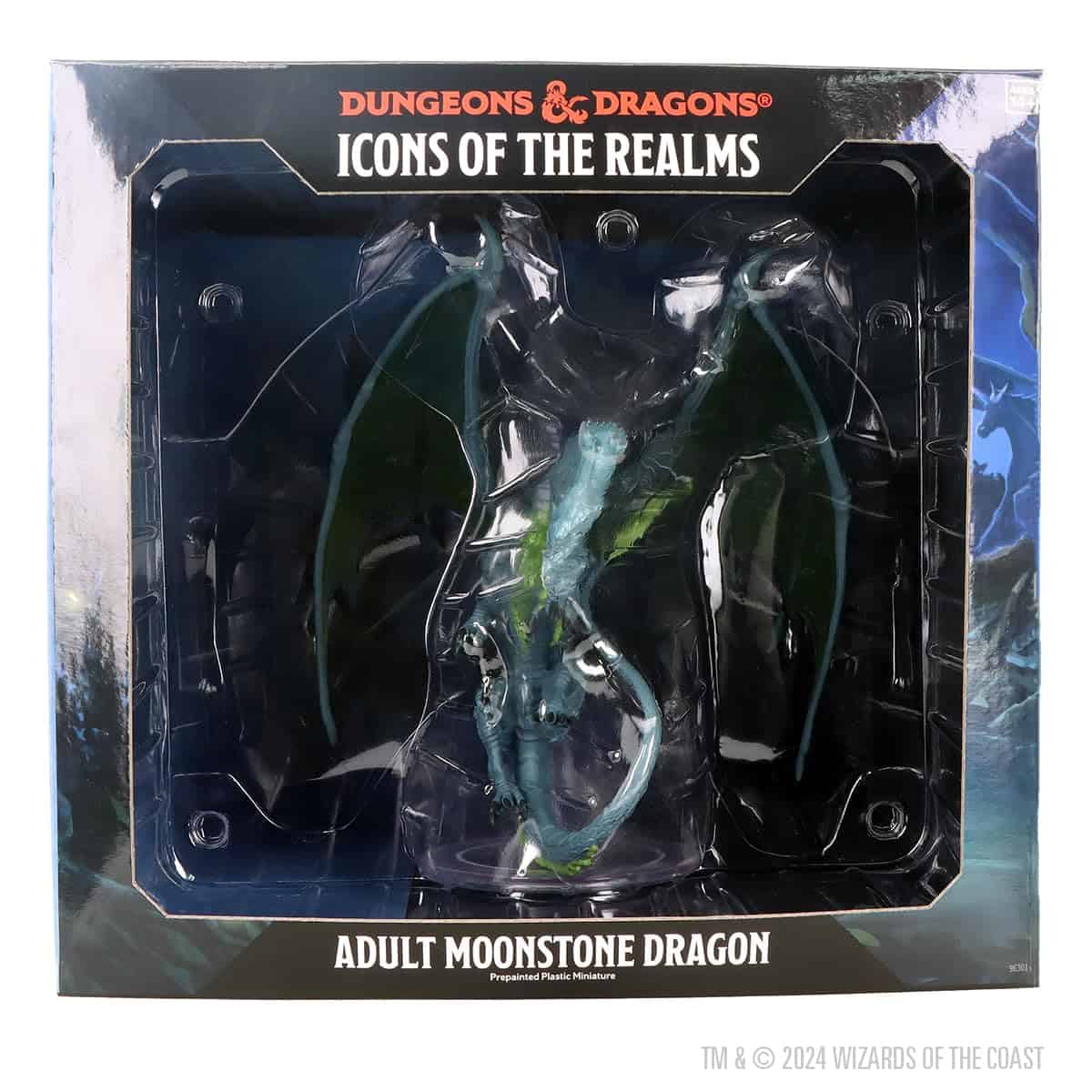WizKids D&D Icons of The Realms: Dragón adulto de Moonstone - Imagen 3