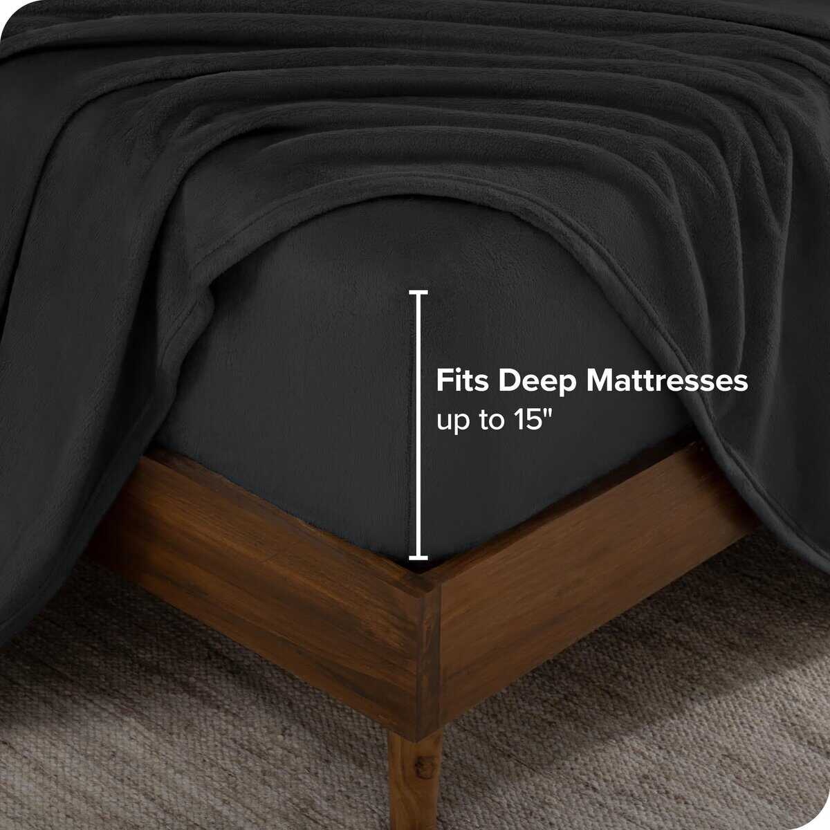 Juego de Sábanas de Microplush Fleece Bare Home, Lujo en - Imagen 5