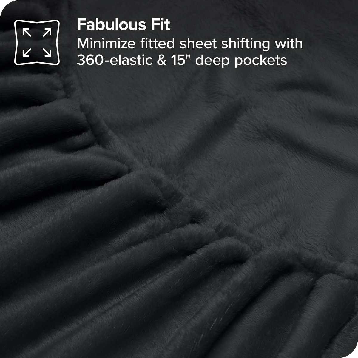 Juego de Sábanas de Microplush Fleece Bare Home, Lujo en - Imagen 7