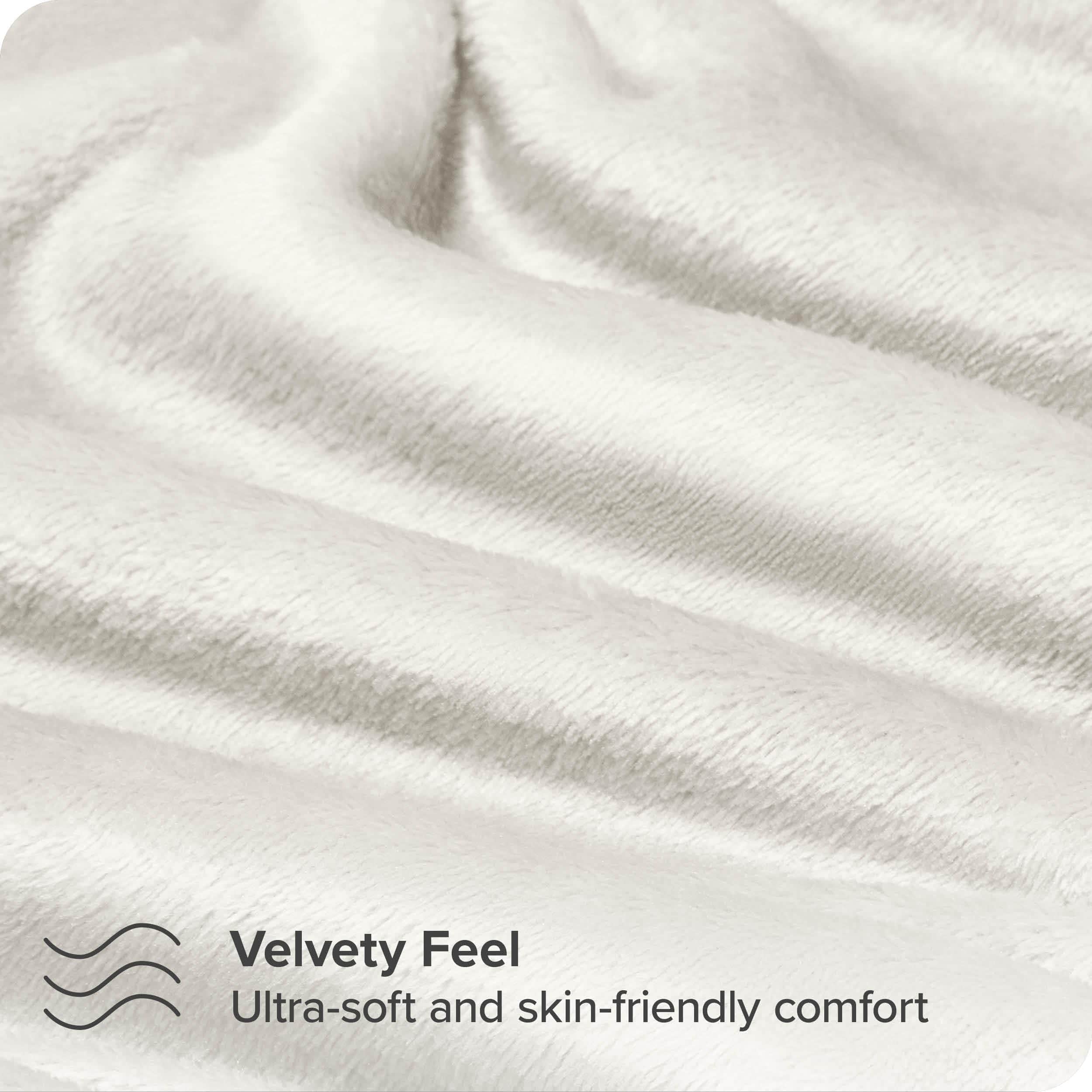 Juego de Sábanas de Microplush Fleece Bare -Crema - Imagen 3