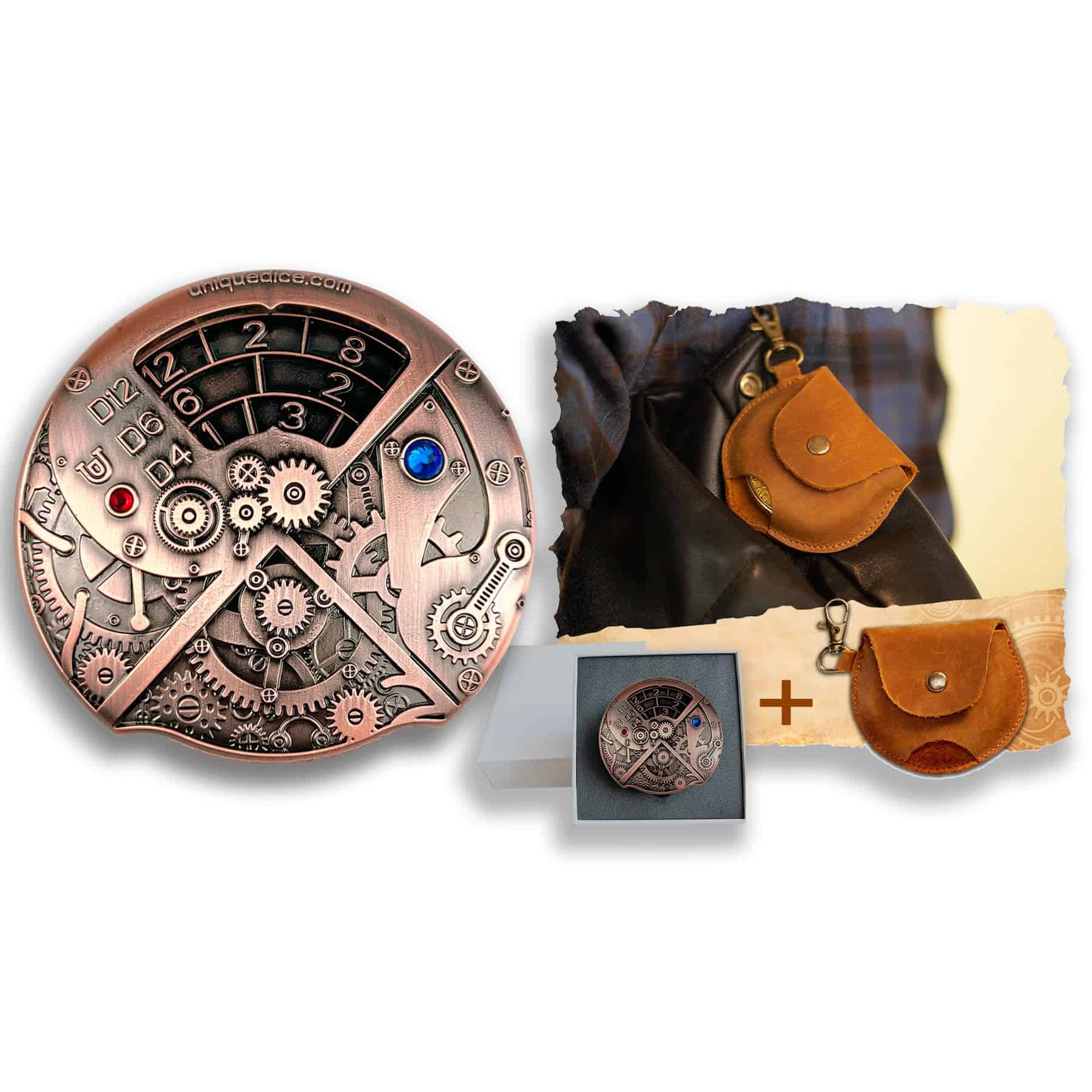 UD UNIQUE DICE Set de dados de ruleta para Dungeons and