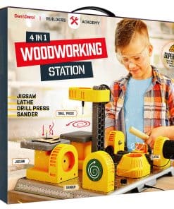 Estación de Carpintería 4 en 1 para Niños - Kit de