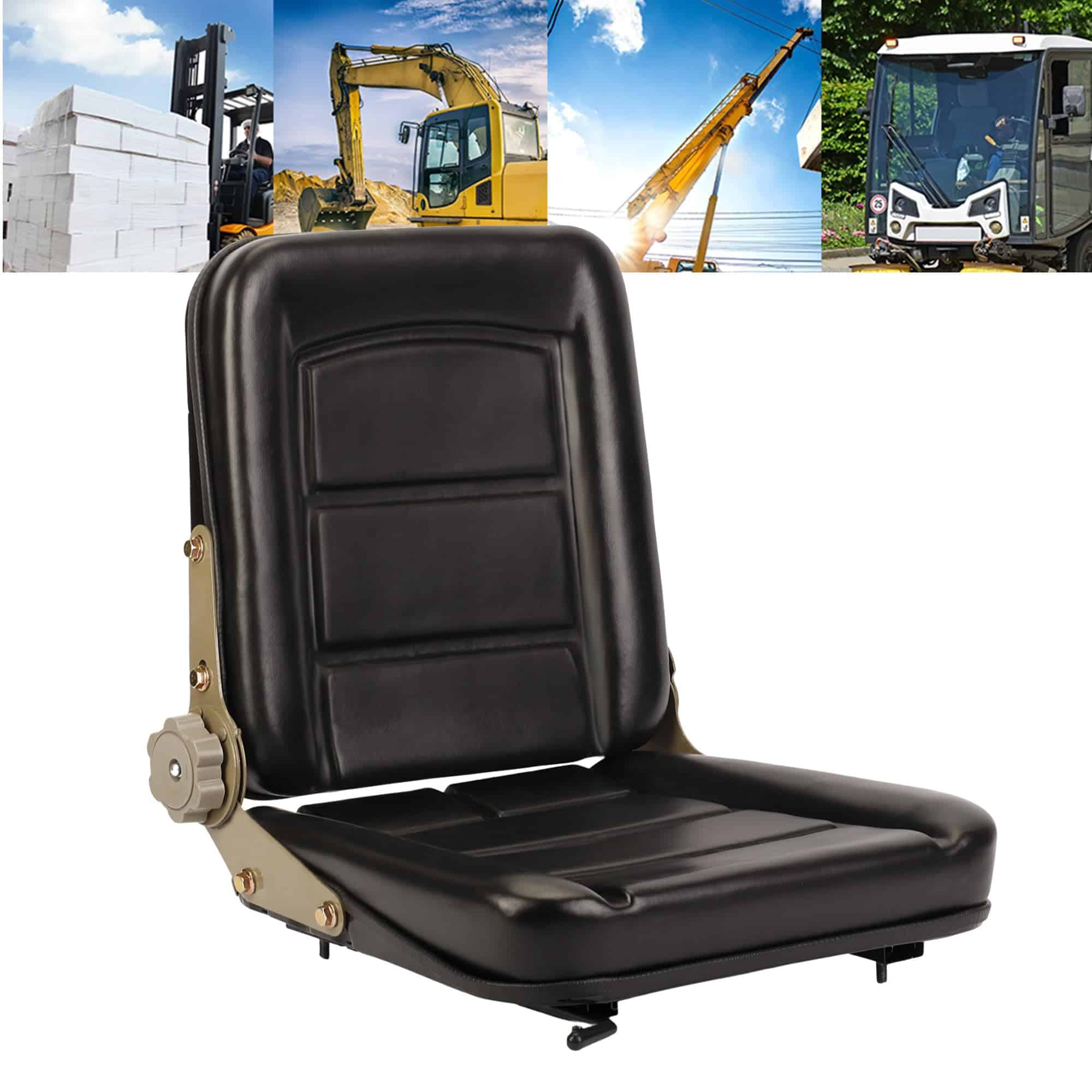 Asiento universal para montacargas, asientos de tractor con