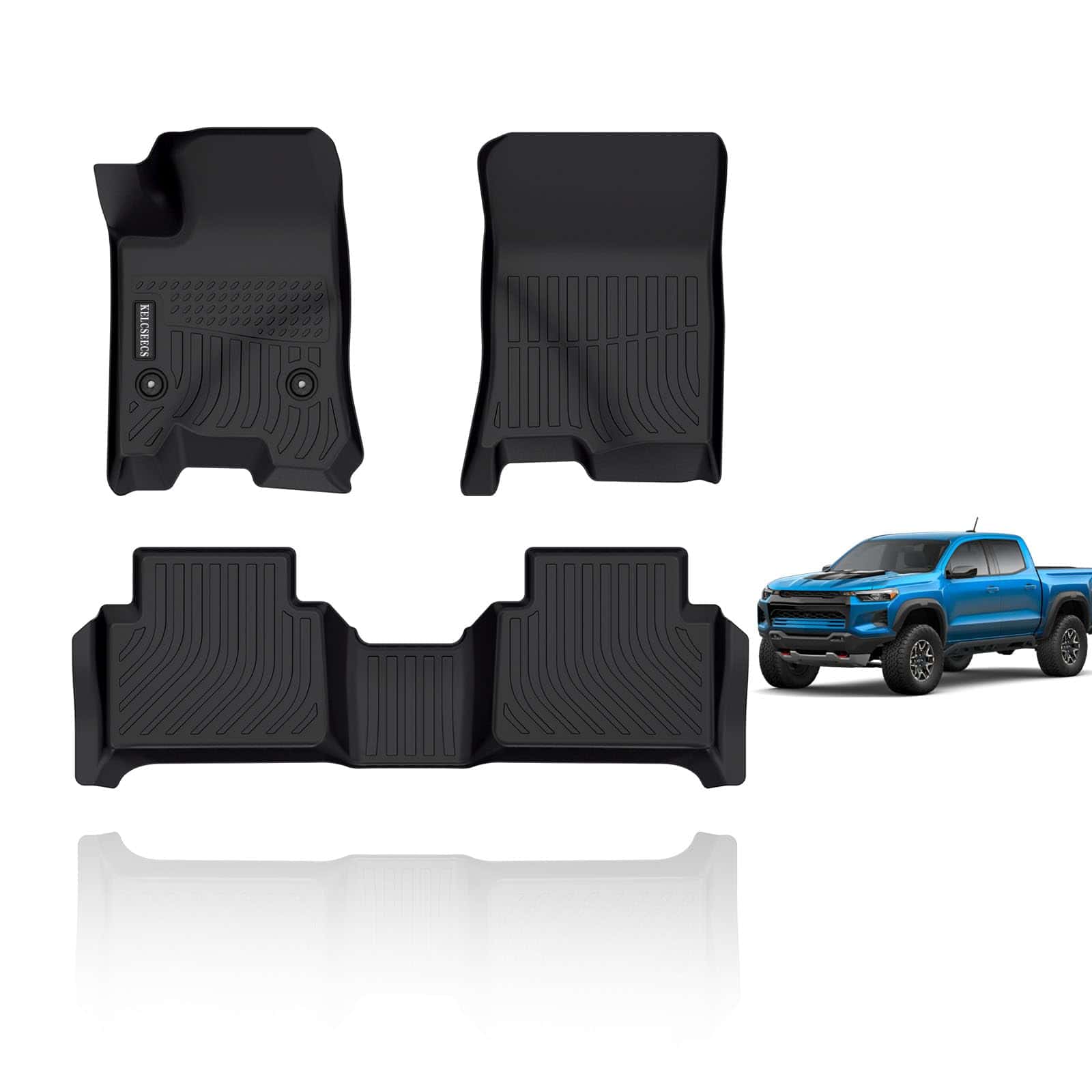Tapetes a Medida KELCSEECS para Chevrolet Chevy Colorado &