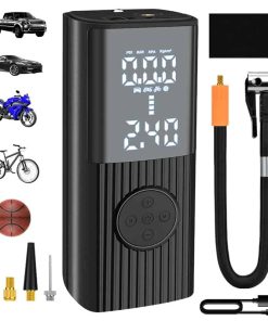 Inflador de neumáticos Compresor de aire portátil: 3 veces