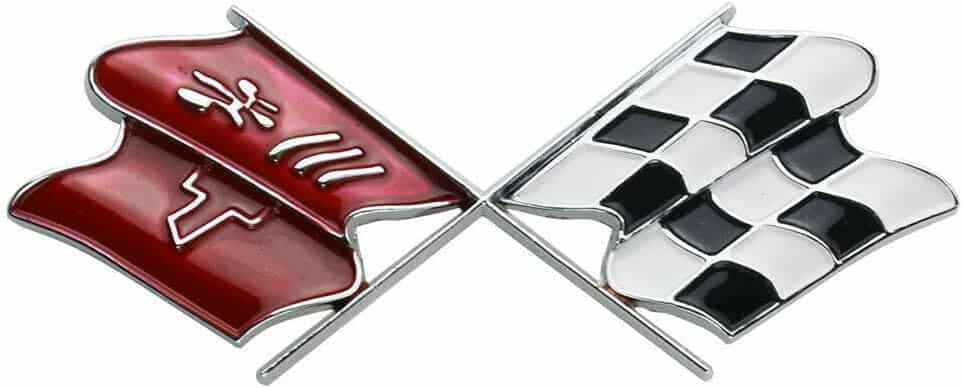 Emblema frontal de capó de nariz de Corvette C3 1968-1972 - Imagen 6