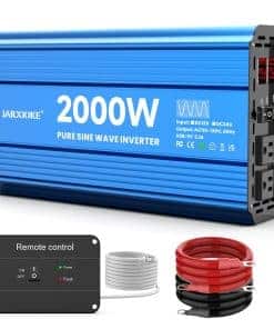 Inversor de Corriente Onda Sinusoidal Pura JARXIOKE 2000 W,