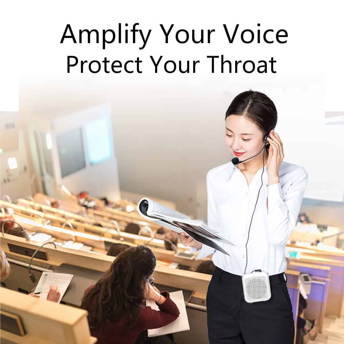 Amplificador de voz portátil NORWII Mini Recargable con - Imagen 3