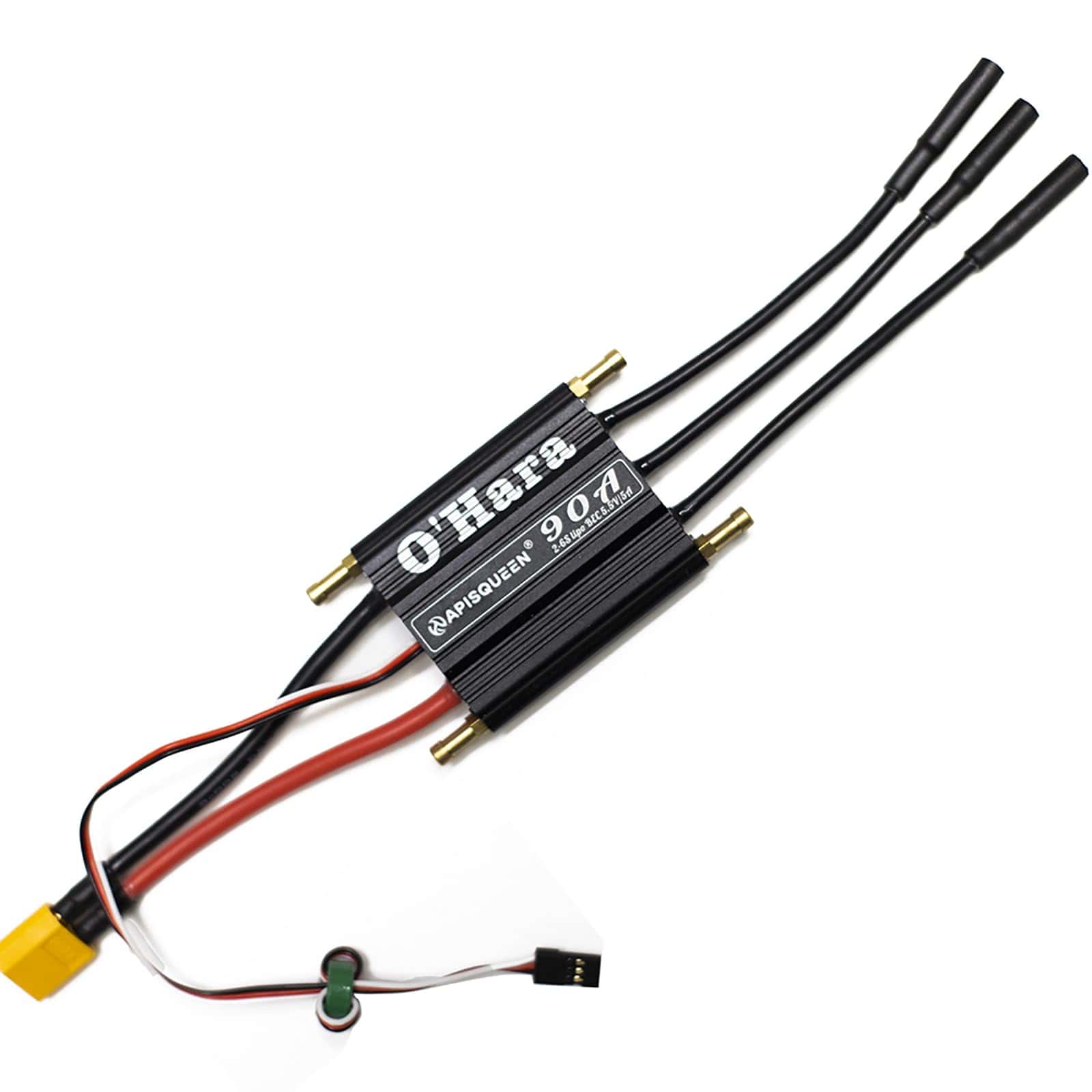 ApisQueen O'Hara 90A 2-6S LiPo ESC Impermeable Controlador - Imagen 3