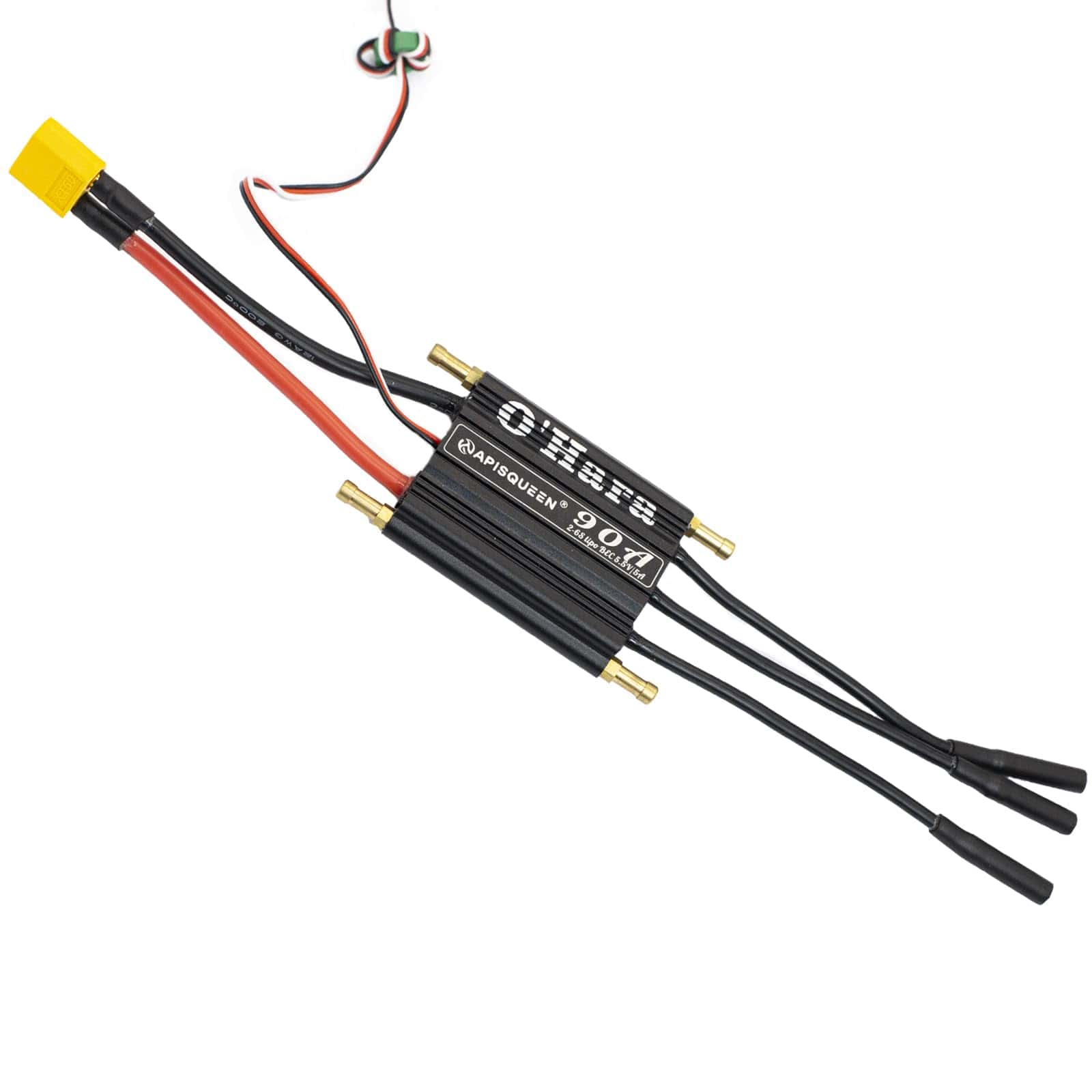 ApisQueen O'Hara 90A 2-6S LiPo ESC Impermeable Controlador - Imagen 5