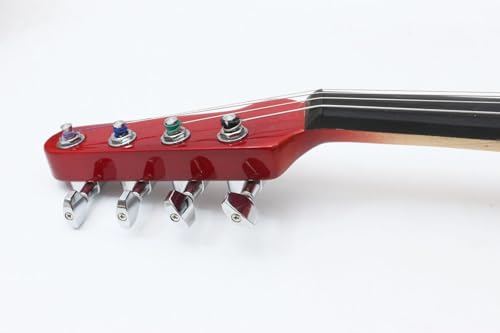 Violín Eléctrico WUQIMUSC 4/4 con Cuerpo de Madera Maciza y - Imagen 8