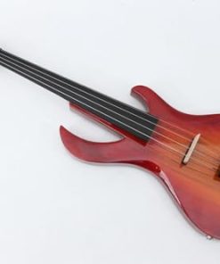 Violín Eléctrico WUQIMUSC 4/4 con Cuerpo de Madera Maciza y