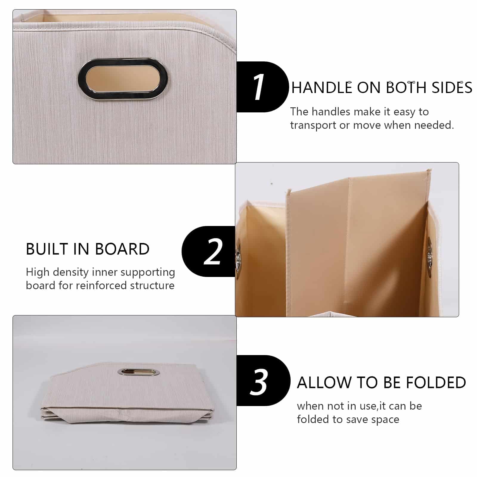 Cesto de Juguetes Plegable para Perros - Caja de Juguetes - Imagen 3