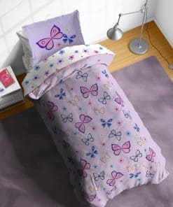 Set de Edredón Gemelo Sunny Side Up Mariposa - Juego de