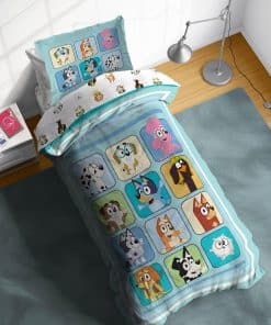 Juego de Edredón Gemelo Sunny Side Up Bluey & Friends - 5