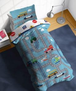 Juego de edredón Sunny Side Up On The Go Twin - Juego de