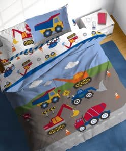 Juego de Edredón Completo Sunny Side Up Construction Zone -