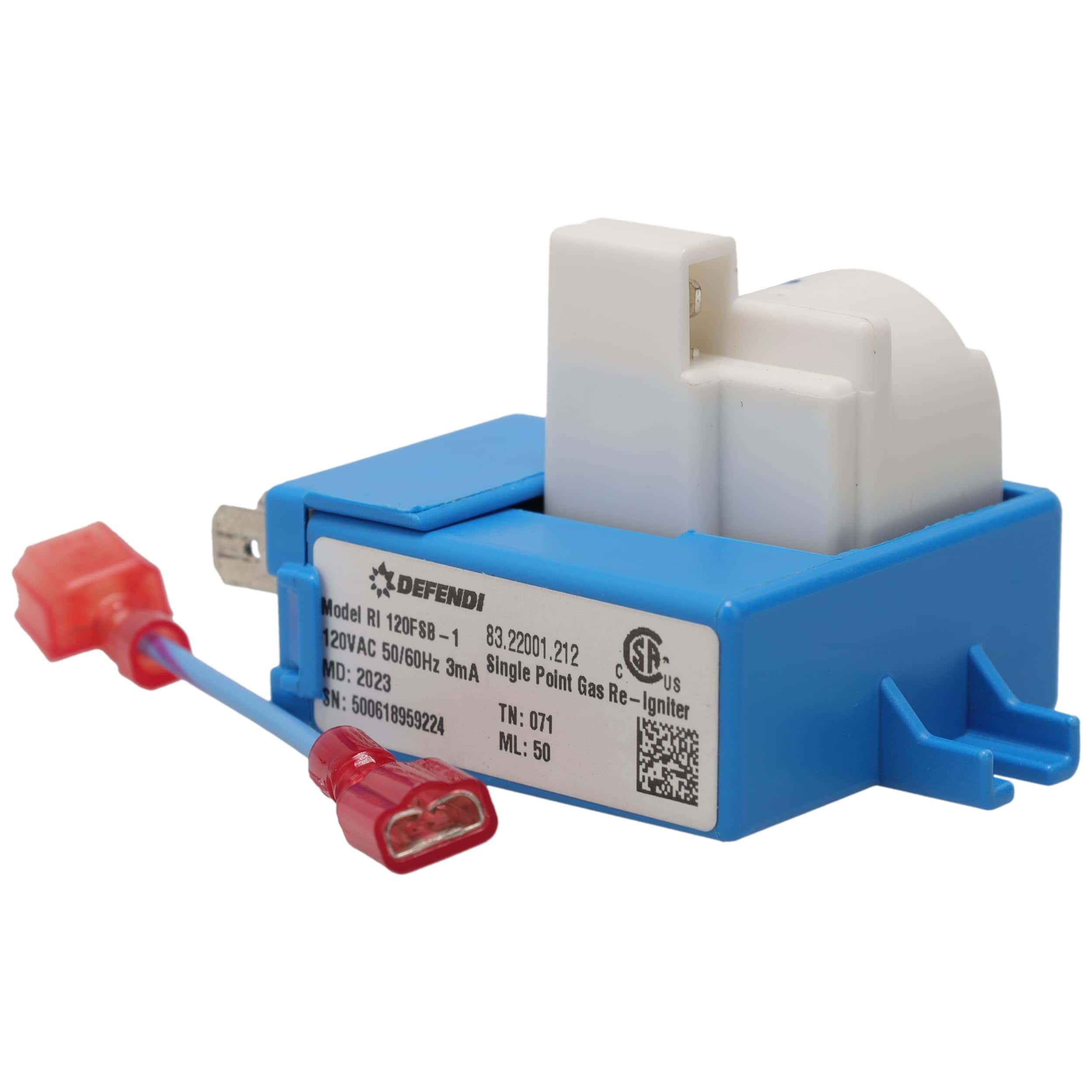 Módulo de encendido de gas de rango de suministro W11601369