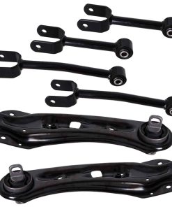 AUQDD 6Pc Suspensión Brazo de Control/Trailing Arm