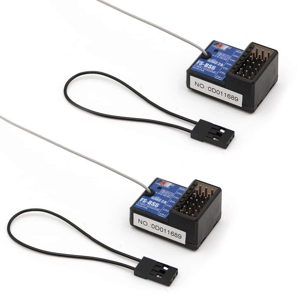 Receptor RC Flysky FS-BS6 de 6 Canales con Sistema de