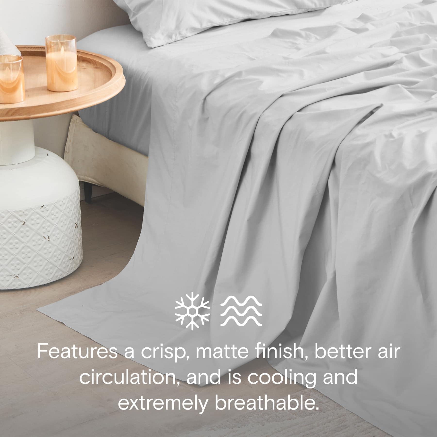 DOZ Juego de sábanas 100% algodón orgánico certificado - Imagen 5