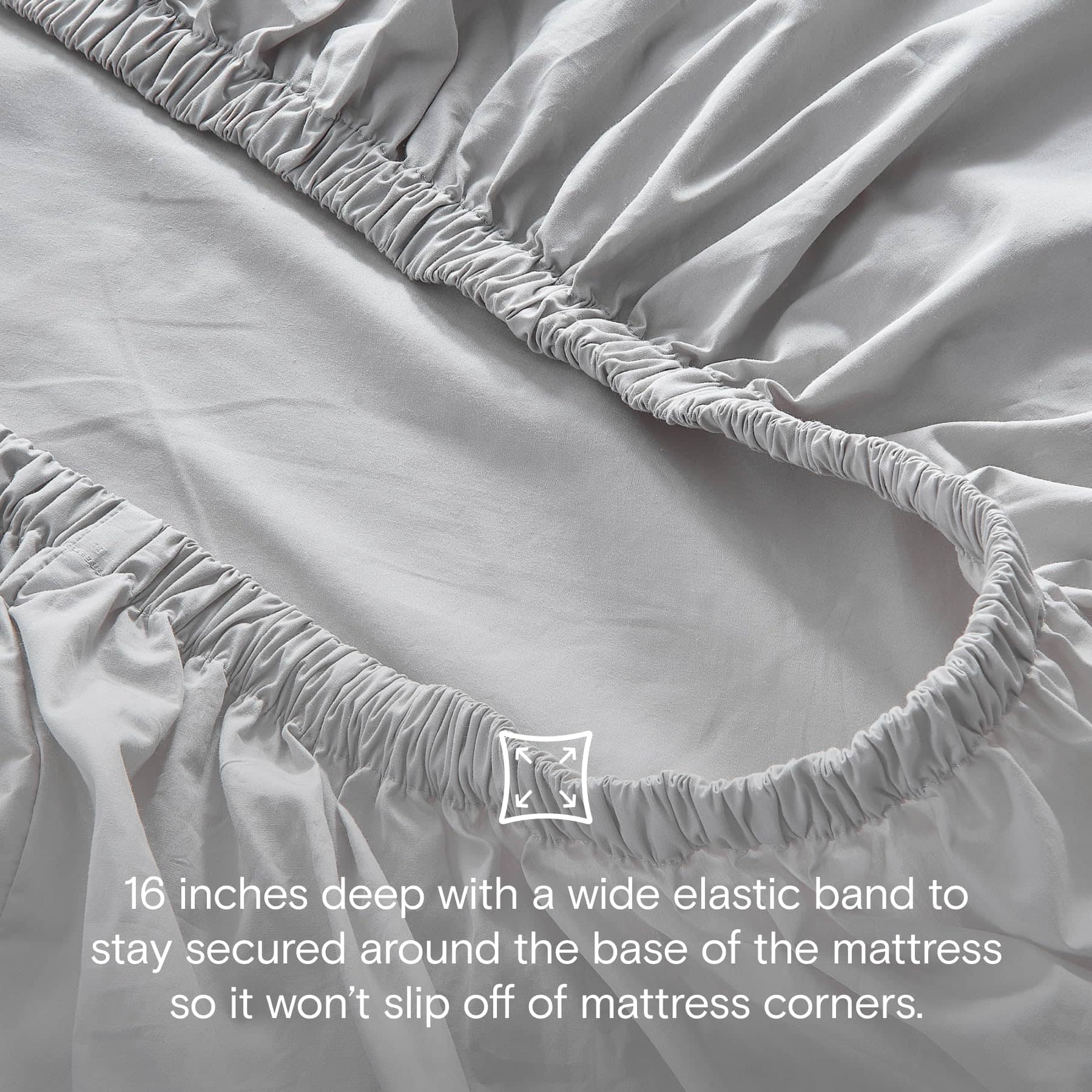 DOZ Juego de sábanas 100% algodón orgánico certificado - Imagen 6