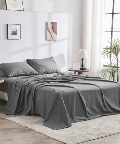 Juego de sábanas de algodón orgánico 100% -Storm