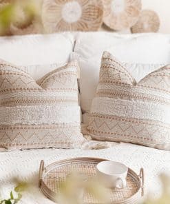 Funda de Almohada Decorativa BlissBlush 18X18 Combo Set de