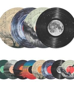 AtawLege 8 Pack Paneles Acústicos de Arte, 14"X14"X0.4"