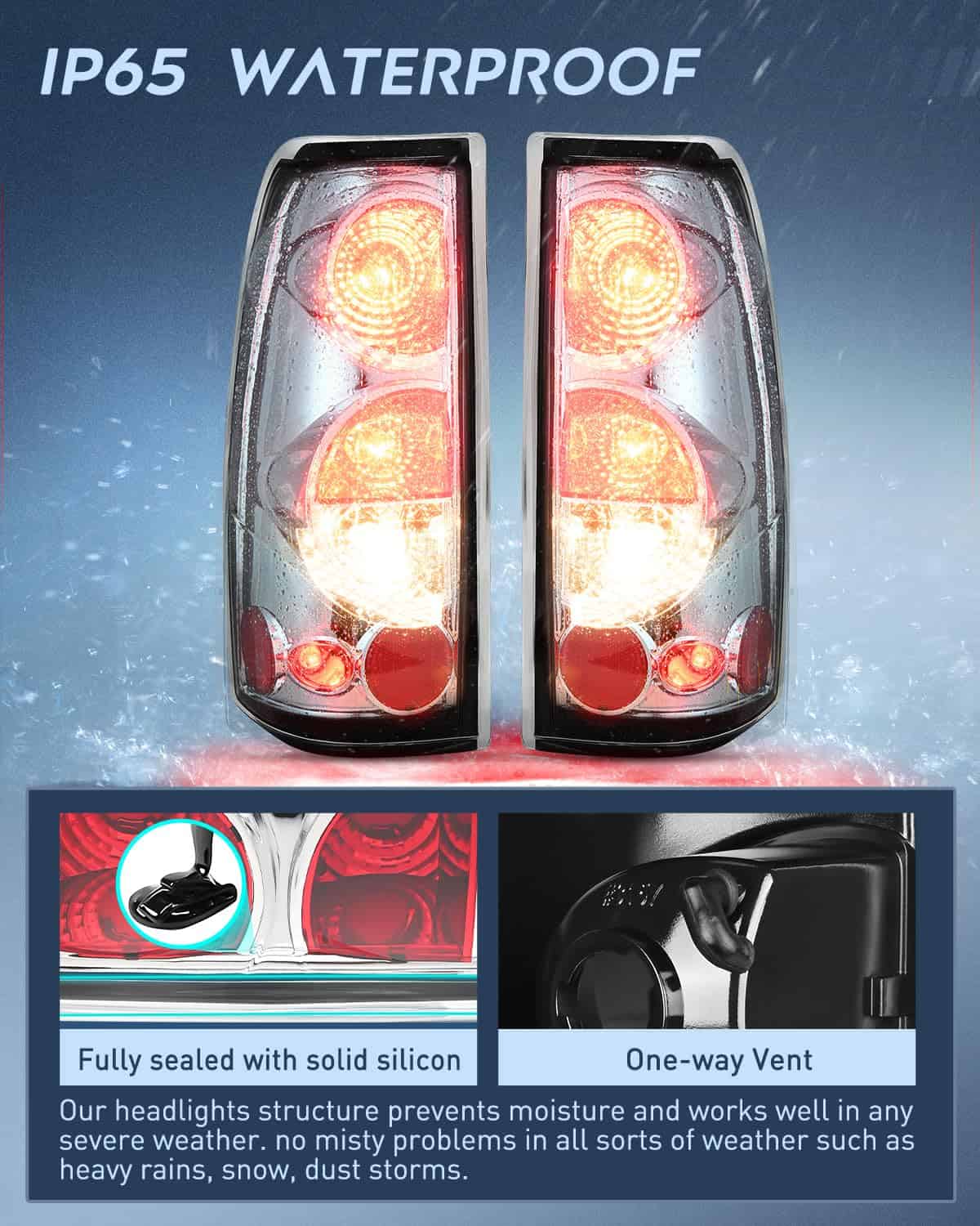 Ensamblaje de luz trasera Nilight Compatible con Chevy - Imagen 5