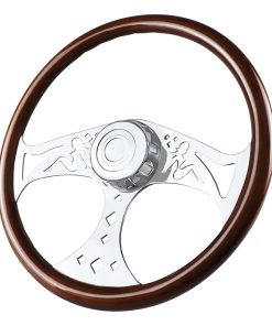 Volante de Madera de 18 Pulgadas para Camión Estilo Clásico